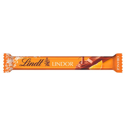 Lindt Lindor Treat Bar Orange 38g pack shot