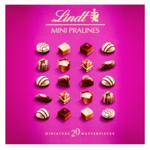 Lindt Mini Pralines 100g pack shot