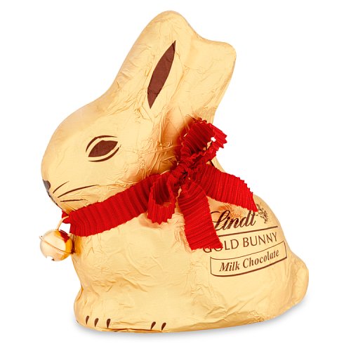 Lindt Gold Bunny Milk 100g pack shot