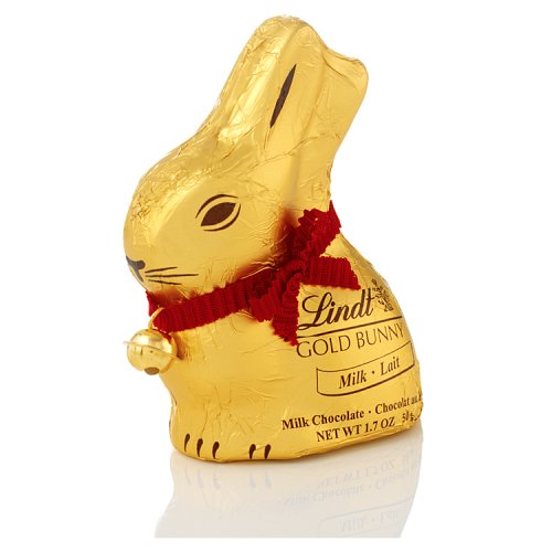 Lindt Gold Bunny Milk 50g pack shot