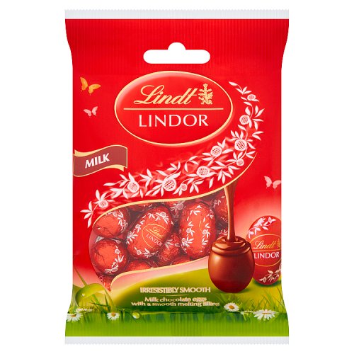 Lindor Mini Eggs Bag Milk 80g pack shot