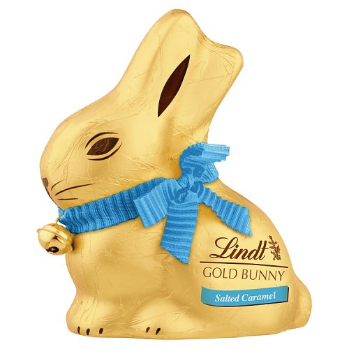 Lindt Gold Bunny Salted Caramel 100g pack shot