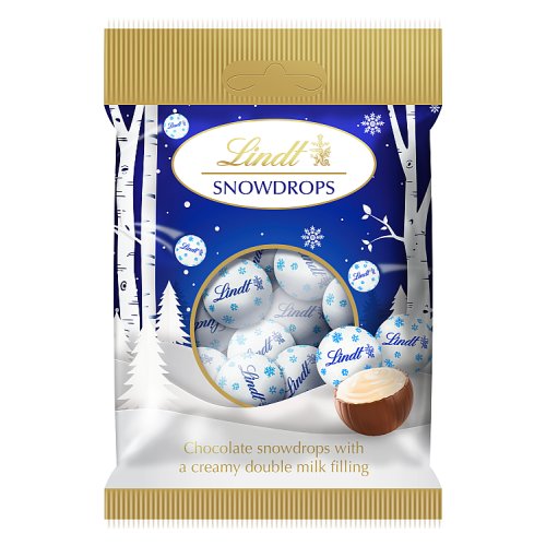 Lindt Snowdrops Bag 70g pack shot