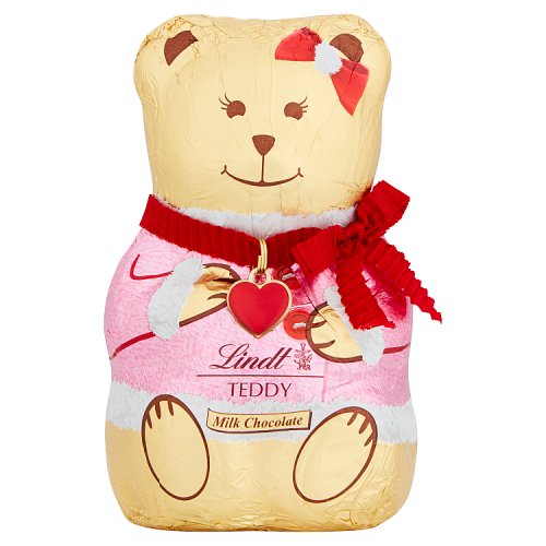 Lindt Mr&Mrs Teddy Mixed Case 100g pack shot