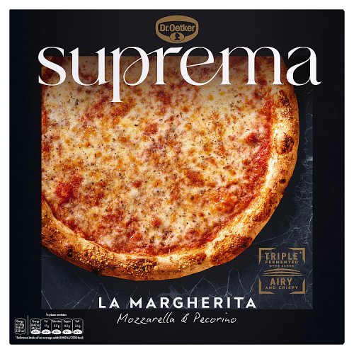 Dr Oetker Suprema La Margherita 454g pack shot