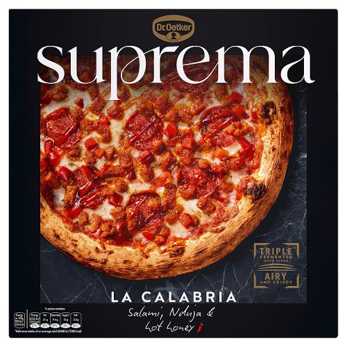 Dr Oetker Suprema La Calabria 454g pack shot