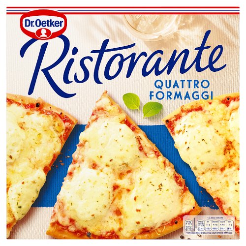 Dr Oetker Ristorante Quattro Formaggi 340g pack shot