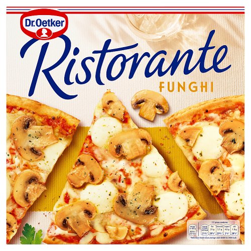 Dr Oetker Ristorante Funghi Pizza 365g pack shot