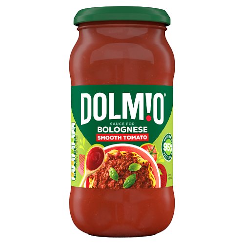 Dolmio Jar Sauce Bolognese Smooth Tomato 450g pack shot