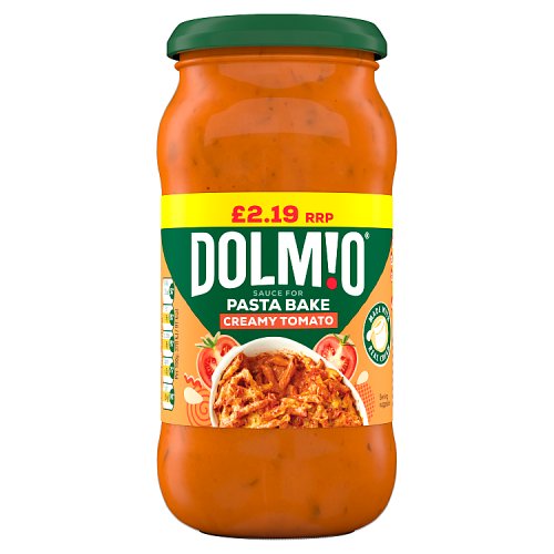 Dolmio Pasta Bake Creamy Tomato PM £2.19 450g pack shot