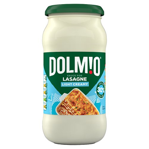 Dolmio Jar Sauce Lasagne Light Creamy 440g pack shot