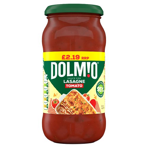 Dolmio Sauce Tomato Lasagne PM £2.19 450g pack shot