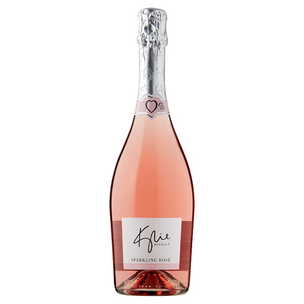 Kylie Sparkling Rose Alc Free 75cl 750ml pack shot