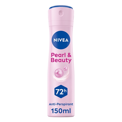 Nivea Pearl & Beauty Anti-Perspirant Deodorant 150ml pack shot