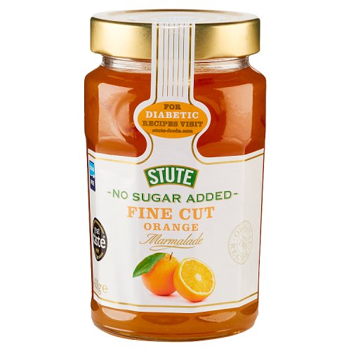 Stute Diabetic Fine Cut Orange Extra Marmalade 430g pack shot