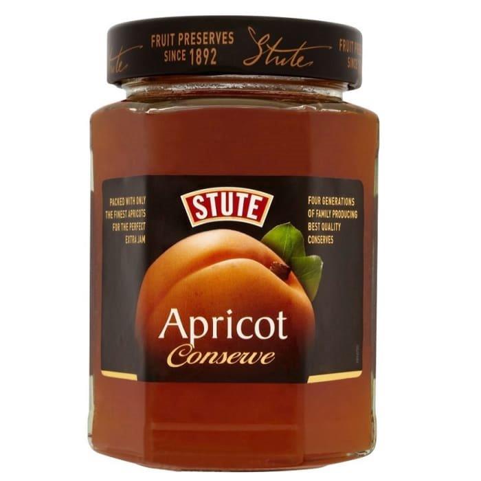 Stute Conserve Apricot Extra Jam 340g pack shot
