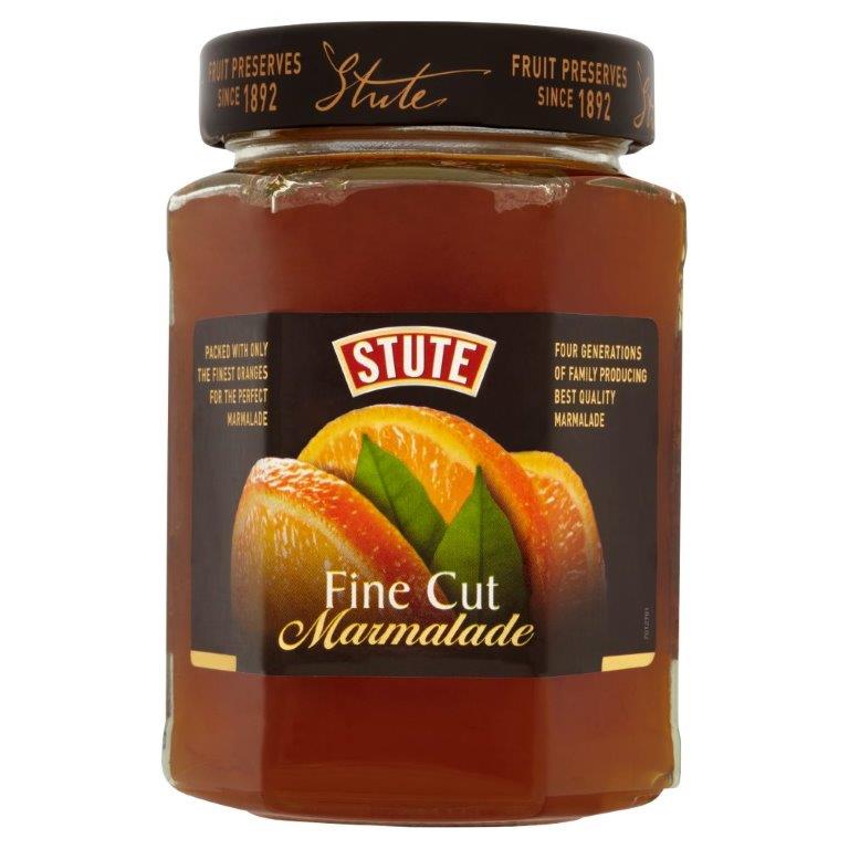 Stute Marmalade Fine Cut Orange Extra 340g pack shot