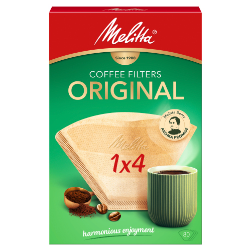Melitta Original Coffee Filters 80s pack shot