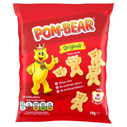 Pom Bear Ready Salted 19g pack shot