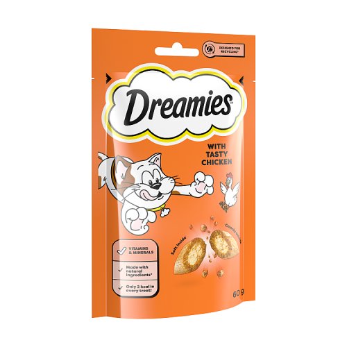 Dreamies Cat Treats With Chicken 60g pack shot