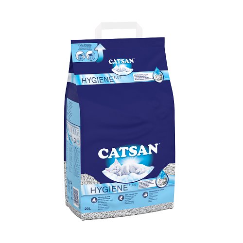 Catsan Hygiene Cat Litter 20Ltr pack shot