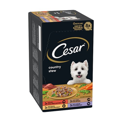 Ceasr Country Stew Special Selection (8 x 150g) pack shot