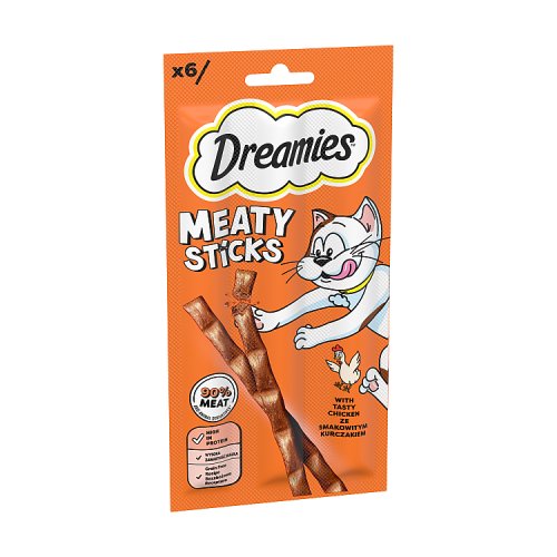 Dreamies Meaty Sticks & Chicken 30g pack shot