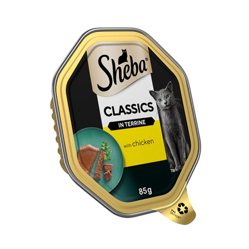 Sheba Classica In Terrine & Chicken 85g pack shot