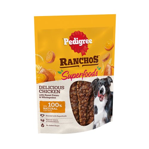 Pedigree Ranchos Superfoods & Chicken 70g pack shot