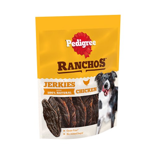 Pedigree Ranchos Jerkies & Chicken 70g pack shot