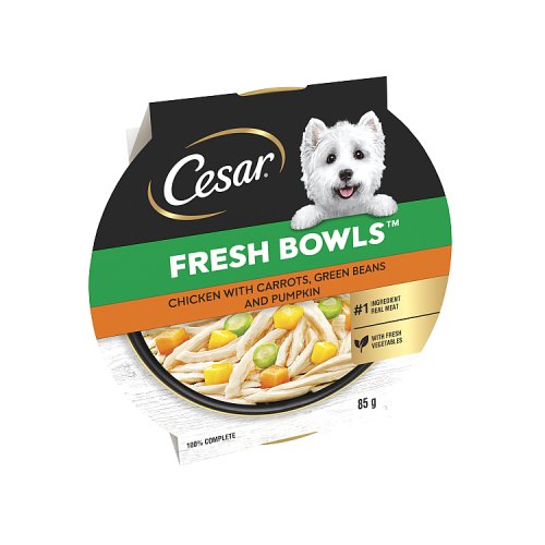 Cesar Fresh Bowls With Chicken In Gravy 85g pack shot