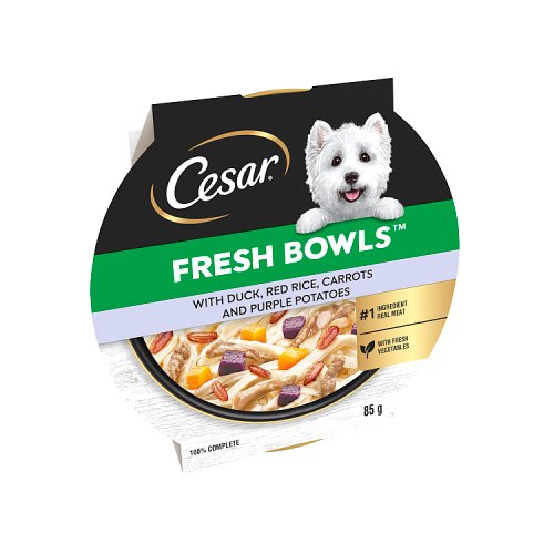 Cesar Fresh Bowls With Duck In Gravy 85g pack shot