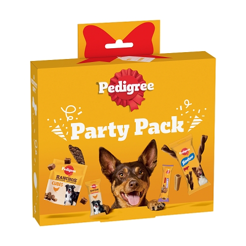Pedigree Christmas Treats Gift Box 241g pack shot