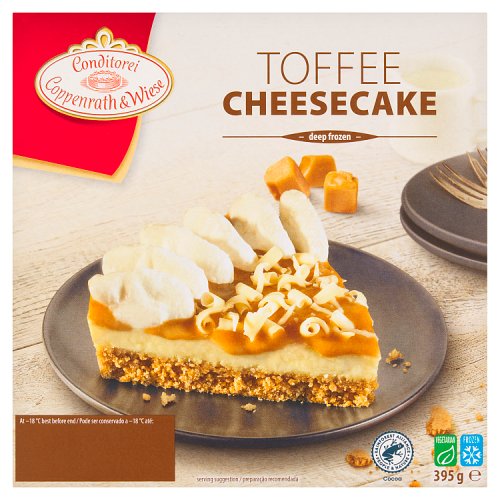 Coppenrath & Wiese Toffee Cheesecake 395g pack shot