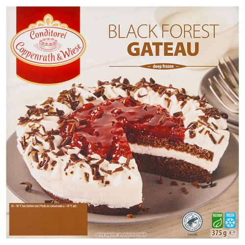 Coppenrath & Wiese Black Forest Gateau 375g pack shot