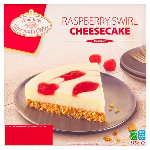 Coppenrath & Wiese Raspberry Swirl Cheesecake 375g pack shot