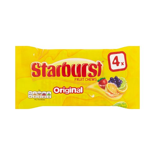 Starburst Original 4pk (4 x 45g) pack shot