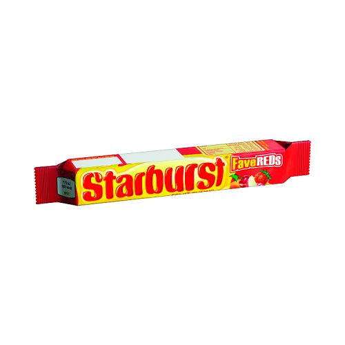 Starburst Std Fave Reds 45g pack shot