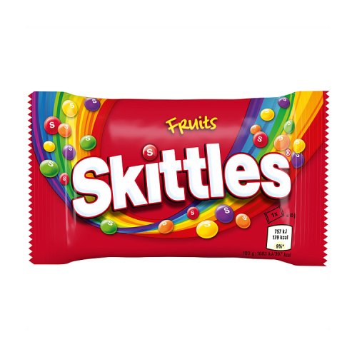 Skittles Std Fruit 45g pack shot