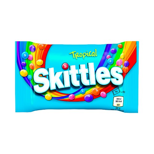 Skittles Std Tropical 45g pack shot