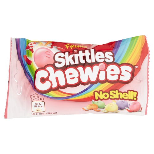 Skittles Fruits Chewies 45g pack shot