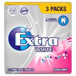 Extra 3pk Bubblemint Sugar Free (3 x 9pcs) pack shot