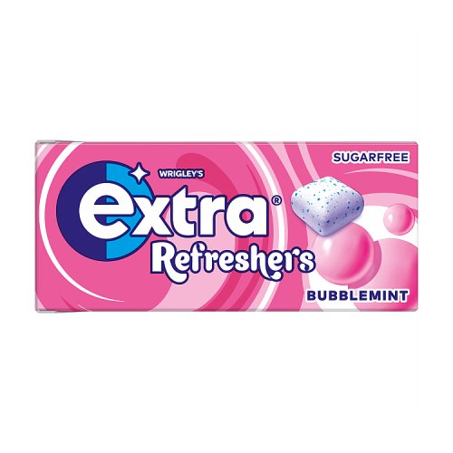 Extra Refreshers Bubblemint Sugar Free 7s 15.6g pack shot