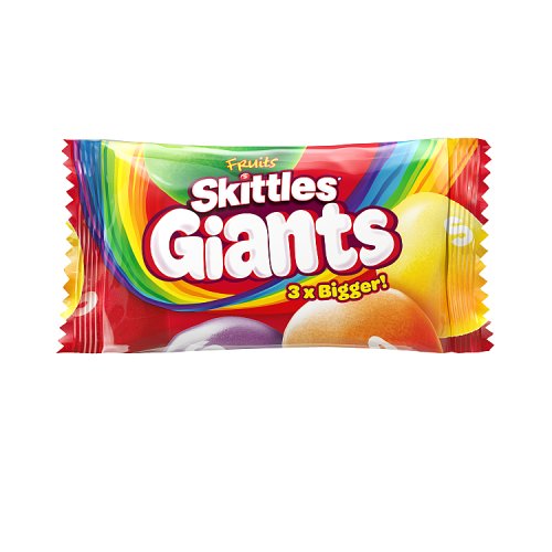 Skittles Std Fruits Giants 45g pack shot