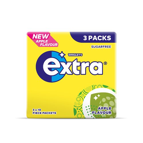 Extra Flavour Apple 3pk (3 x 10pcs) pack shot