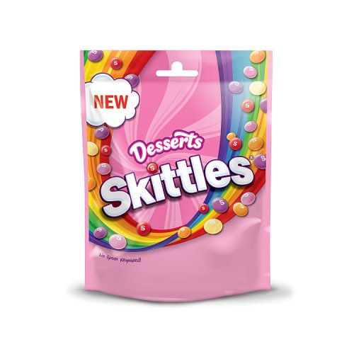Skittles Vegan Sweets Dessert Bag 152g pack shot