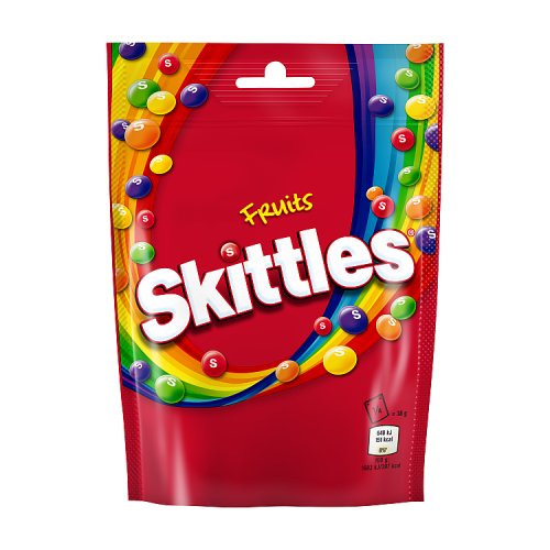 Skittles Pouch Fruit 136g pack shot