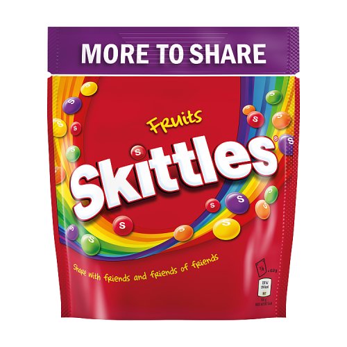 Skittles Fruits Sweet Pouch 318g pack shot