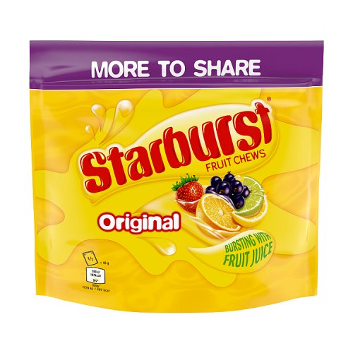 Starburst Original Fruits Sweet Pouch 322g pack shot