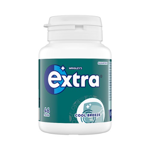 Extra Bottle 46s Cool Breeze Sugar Free 64g pack shot